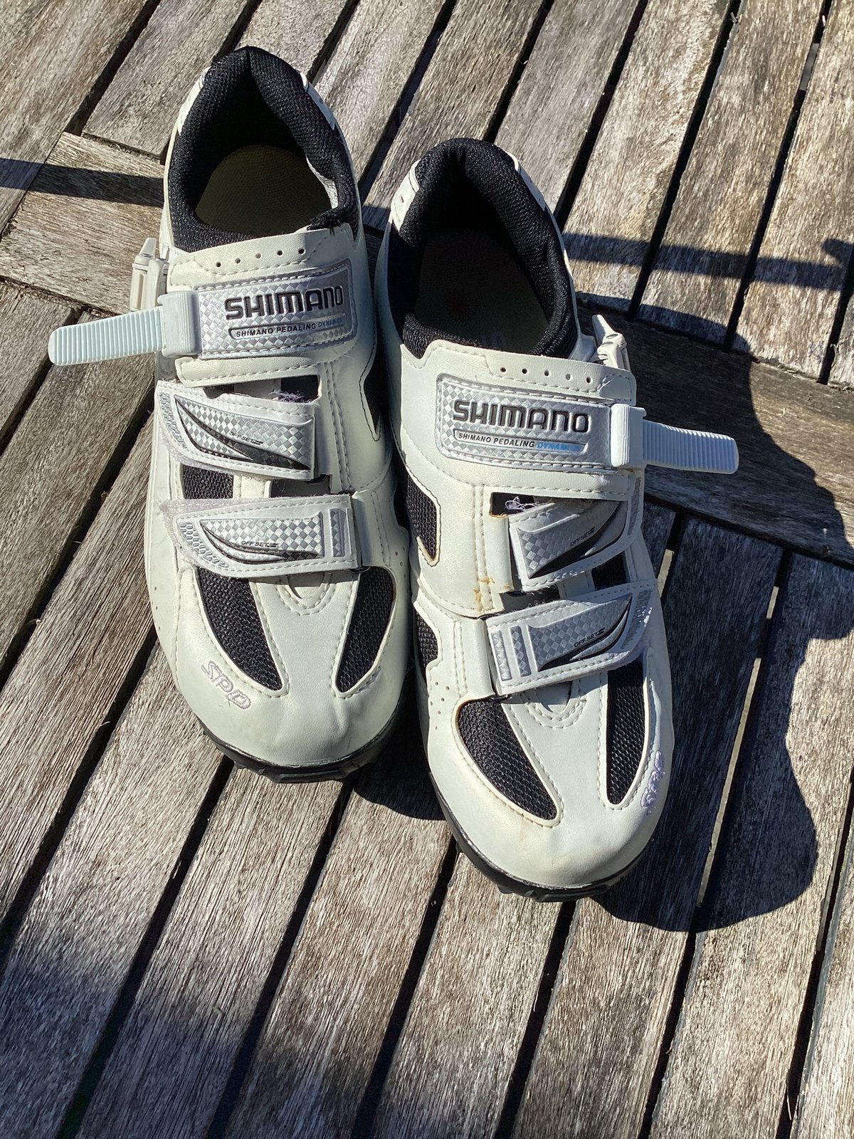 Shimano dames spinning shoes, mt 42, vallen klein (40), Ophalen of Verzenden, Zo goed als nieuw