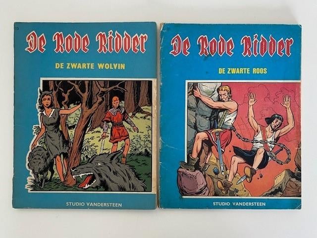 De rode ridder, 1e druk, SC, Boeken, Meerdere stripboeken, Ophalen of Verzenden, Gelezen