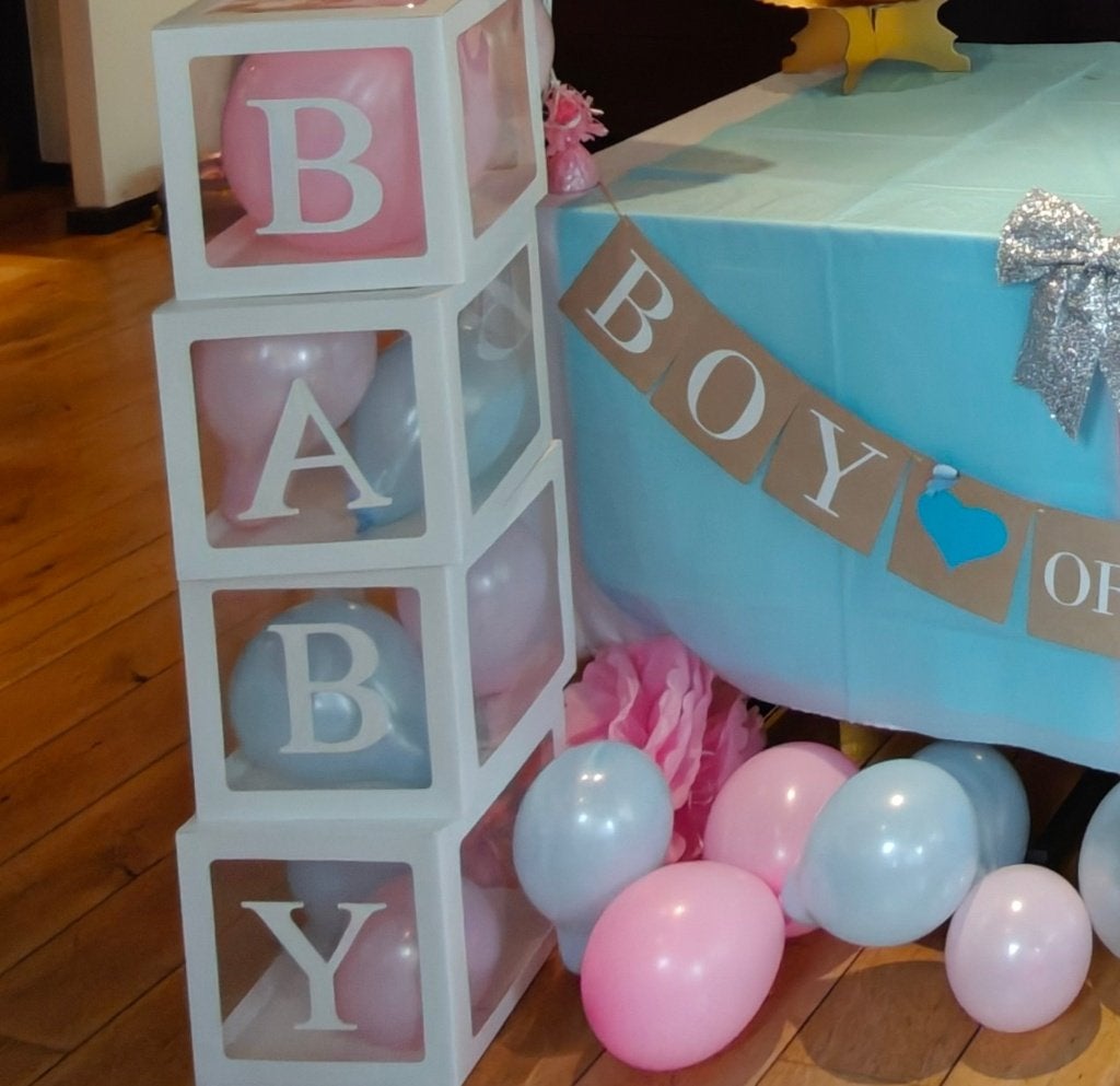 Baby Shower decoratie letter dozen, Ophalen of Verzenden, Zo goed als nieuw, Versiering, Geboorte of Huwelijk