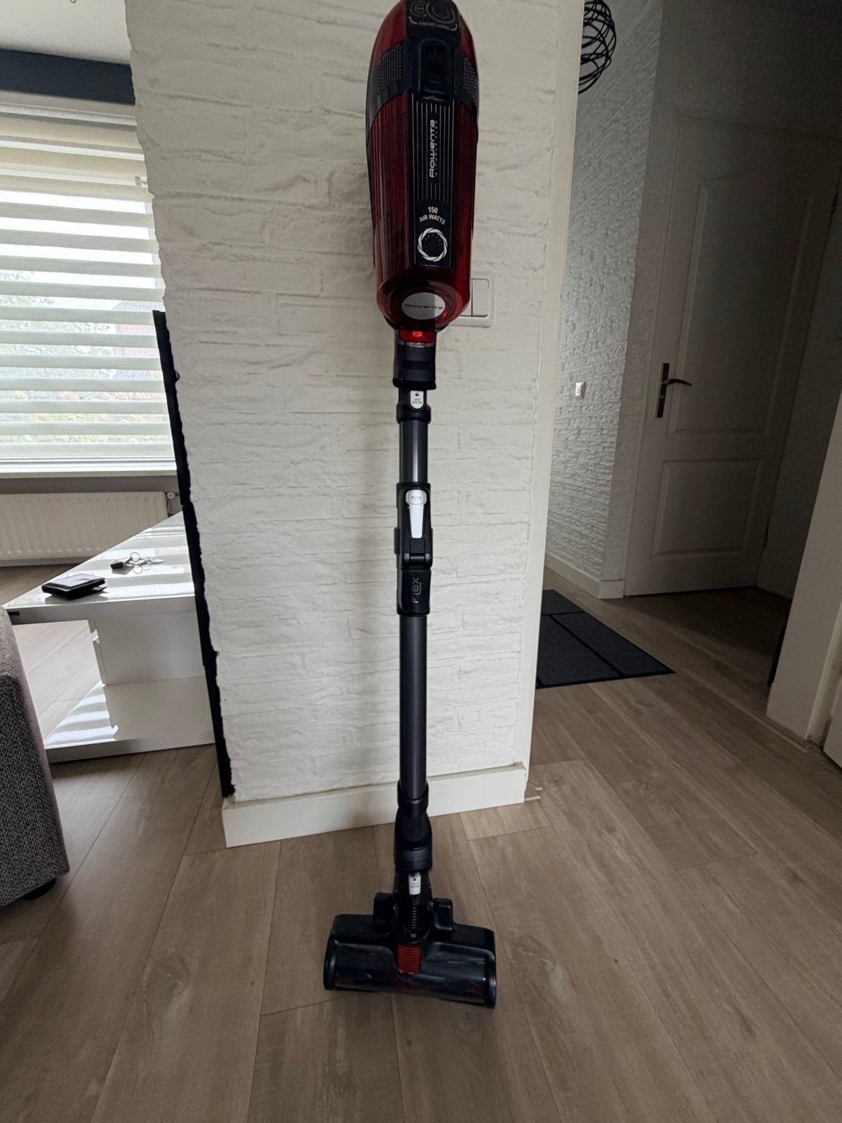 Rowenta X-Force Flex12.60 150 Air Watts Steelstofzuiger, Witgoed en Apparatuur, Gebruikt, Draadloos, Minder dan 1200 watt, Reservoir