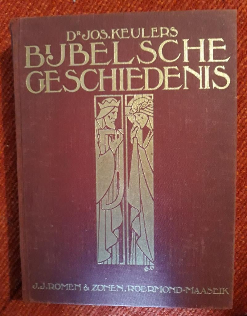 Bijbelsche Geschiedenis - Dr. Jos. Keulers (J.J. Romen), Boeken, Godsdienst en Theologie, Ophalen of Verzenden, Gelezen, Dr. Jos. Keulers