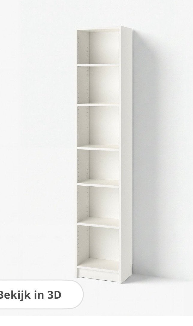 3x IKEA Billy Boekenkast Wit, Ophalen, Met plank(en), Minder dan 50 cm, Gebruikt