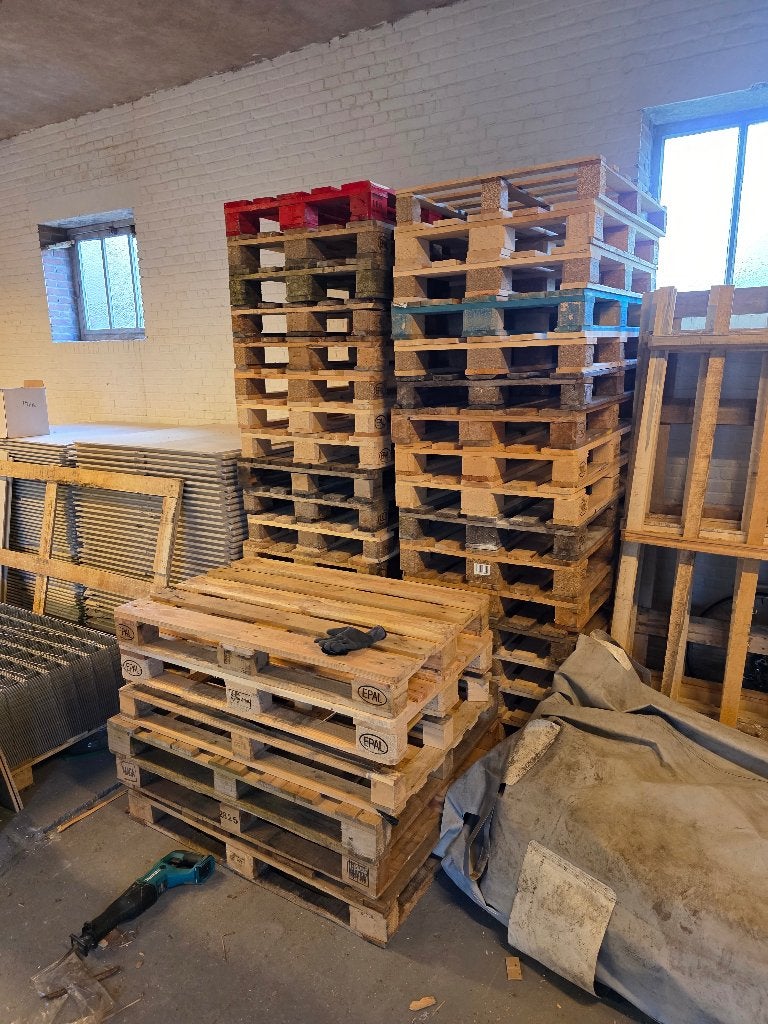 +/- 35x euro pallet te koop, Ophalen of Verzenden, Gebruikt