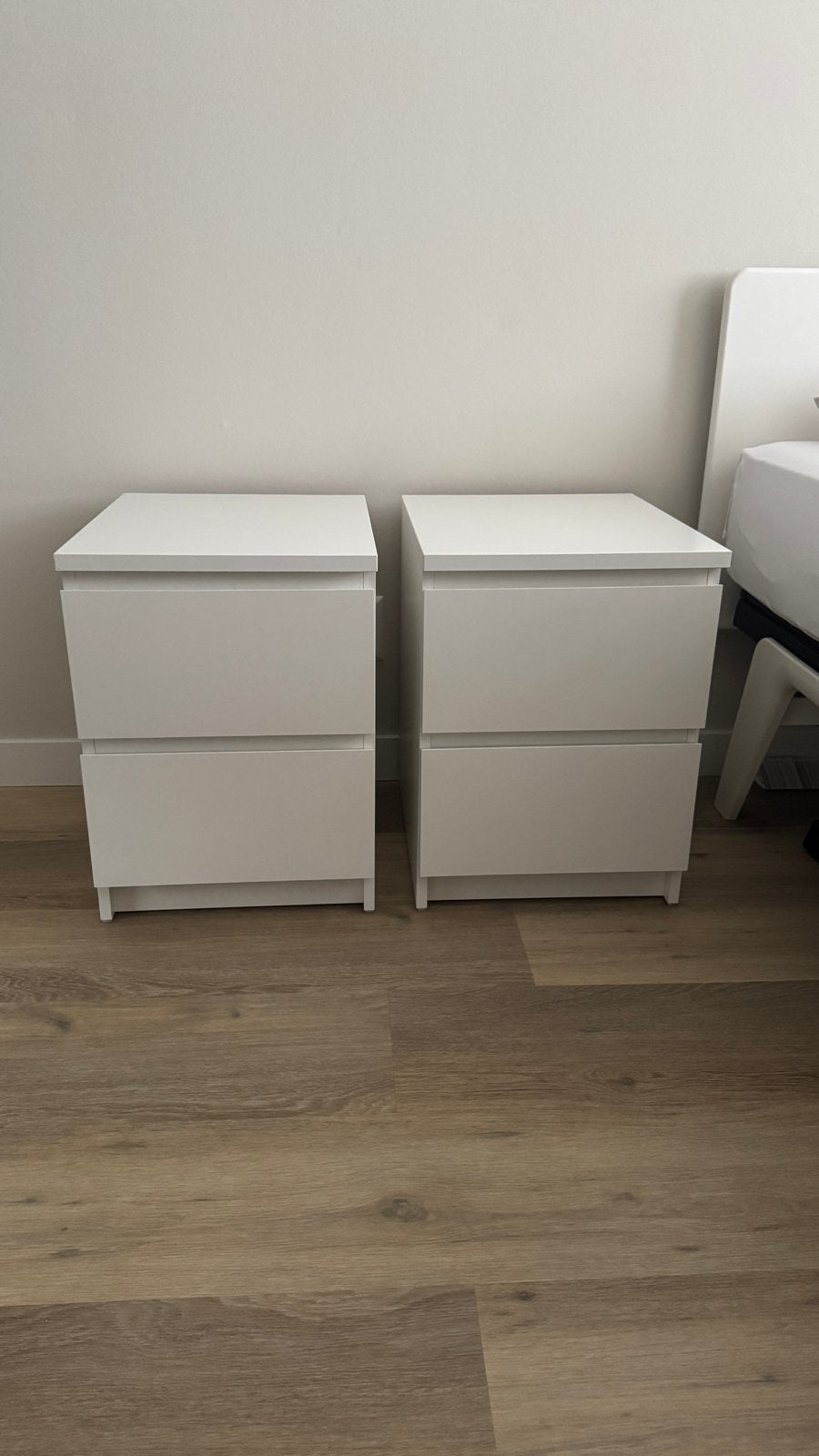 IKEA nachtkastjes, Ophalen, Minder dan 45 cm, 55 tot 70 cm, Zo goed als nieuw
