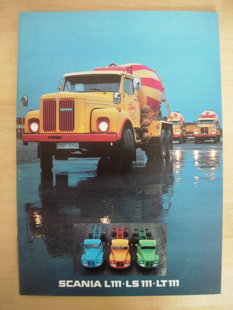 Scania L111 LS111 LT111 Brochure 1979 – Torpedo L LS LT 111, Ophalen of Verzenden, Zo goed als nieuw, Overige merken, Scania