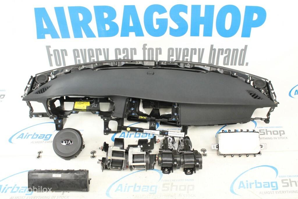Airbag set Dashboard zwart Kia Optima 2015-2020