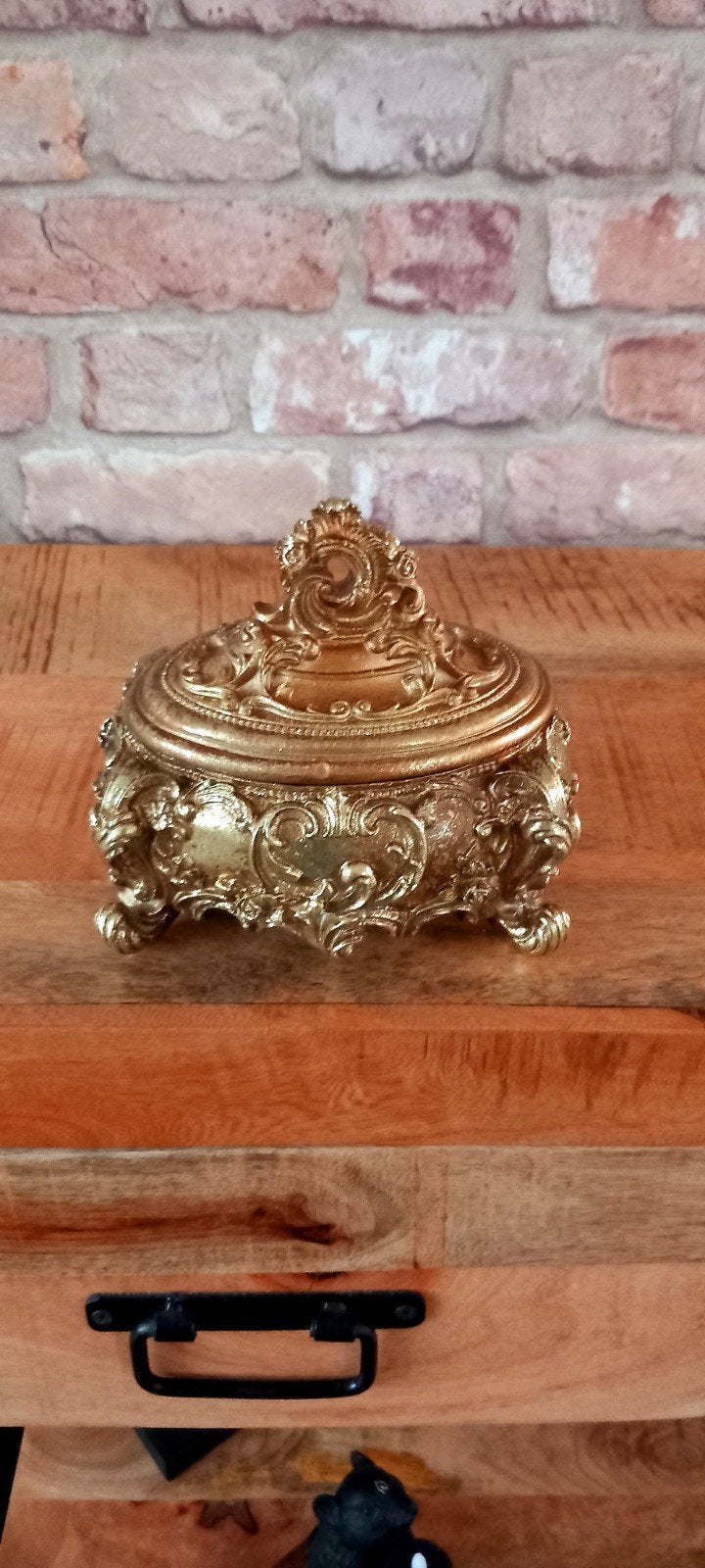 Baroque Collection:Goudkleurig Sier/Opbergdoos♥️NIEUW♥️, Ophalen of Verzenden, Nieuw, Overige typen