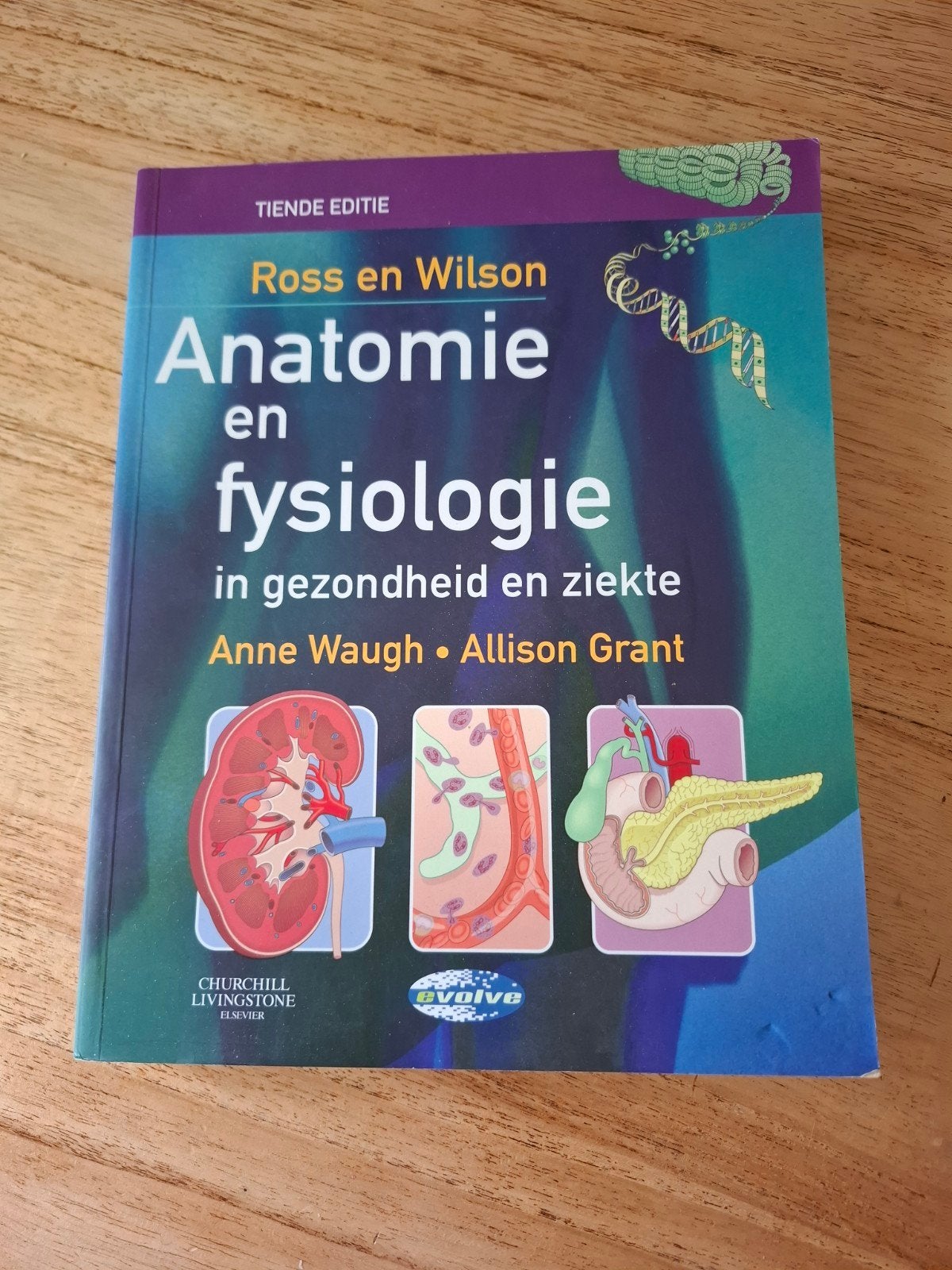 Ross en Wilson Anatomie en fysiologie - Tiende editie, Boeken, Gelezen, Anne Waugh, Allison Grant, Beta, HBO