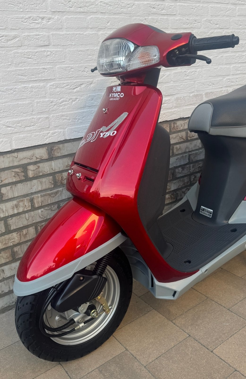 Kymco DJ Y50 1995 NL Rood NIEUWSTAAT 980km!!, Ophalen, Tweetakt, Overige modellen, Nieuw