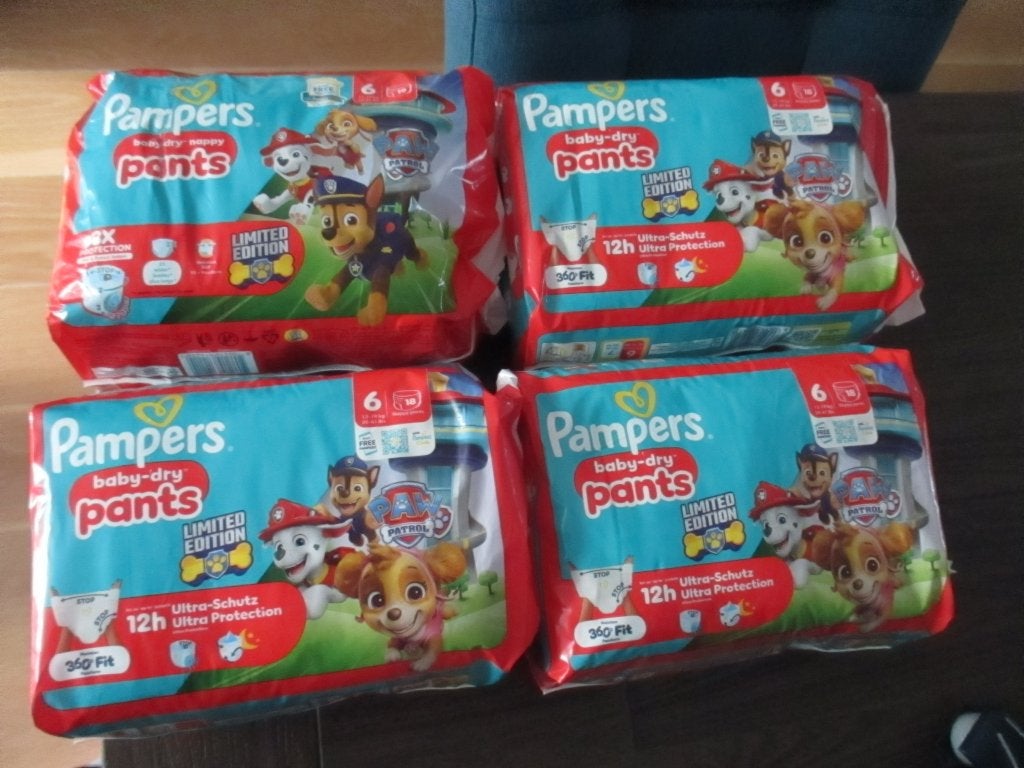 pampers  pants paw patrol  4 pakken mt 6, Ophalen, Nieuw