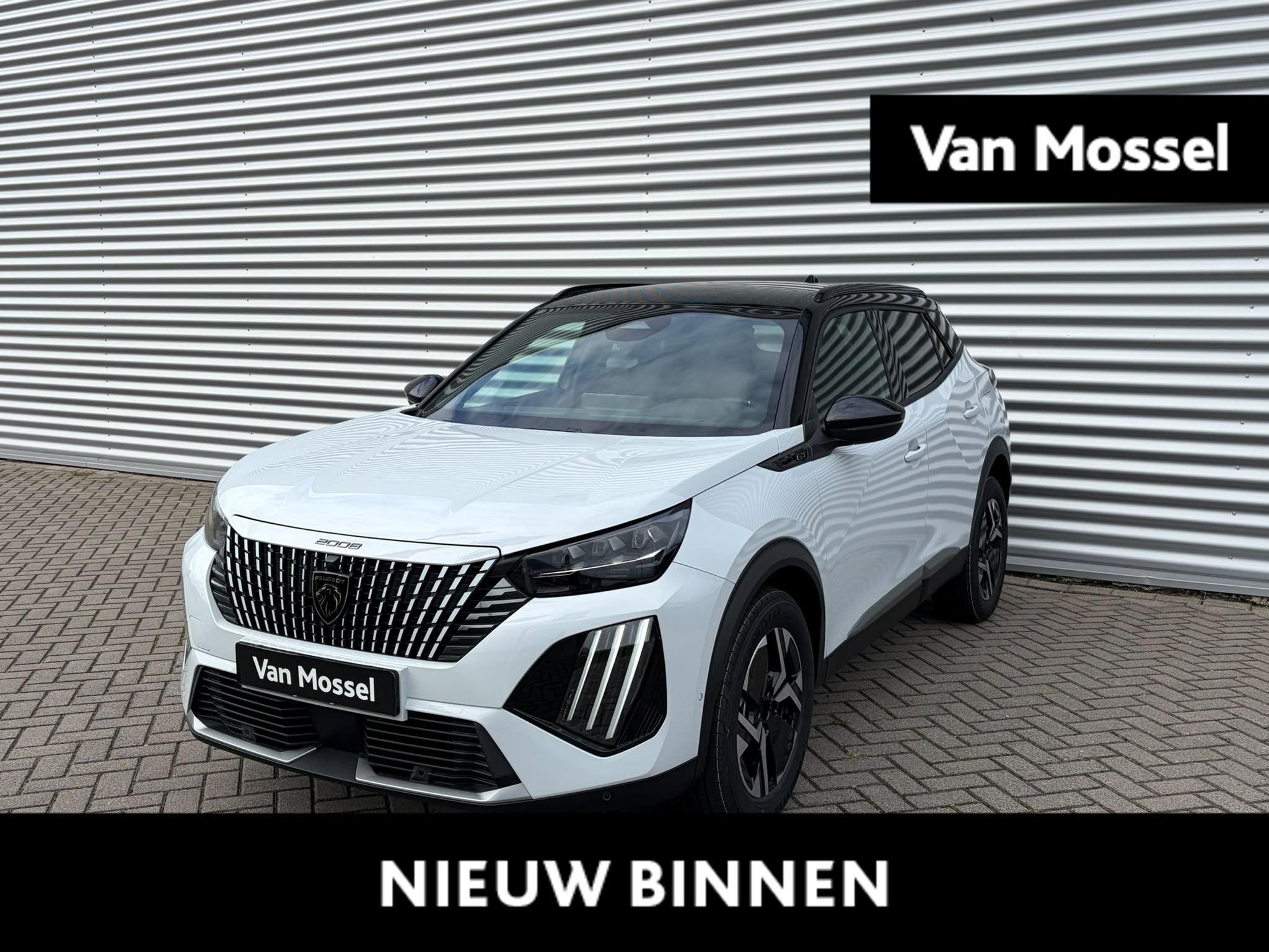 Peugeot 2008 Hybrid 145 GT - NIEUW UIT VOORRAAD - DIRECT RIJ, Gebruikt, Euro 6, 1199 cc, Leder en Stof