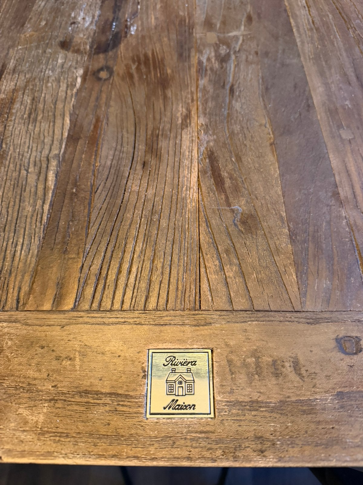 Rivièra Maison Shelter Island Bar Tafel – 140  70  105 cm, Ophalen, 100 tot 150 cm, 50 tot 100 cm, Zo goed als nieuw