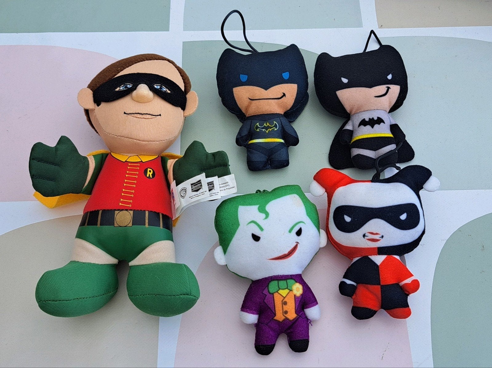DC Comics Knuffels: Robin, Joker, Harley Quinn, Batman, Kinderen en Baby's, Ophalen, Overige merken, Overige karakters, Overige typen
