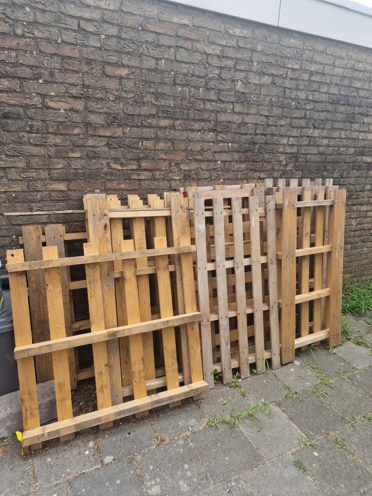 Kleine Pallets - Gratis af te halen (ca. 10 stuks), Ophalen