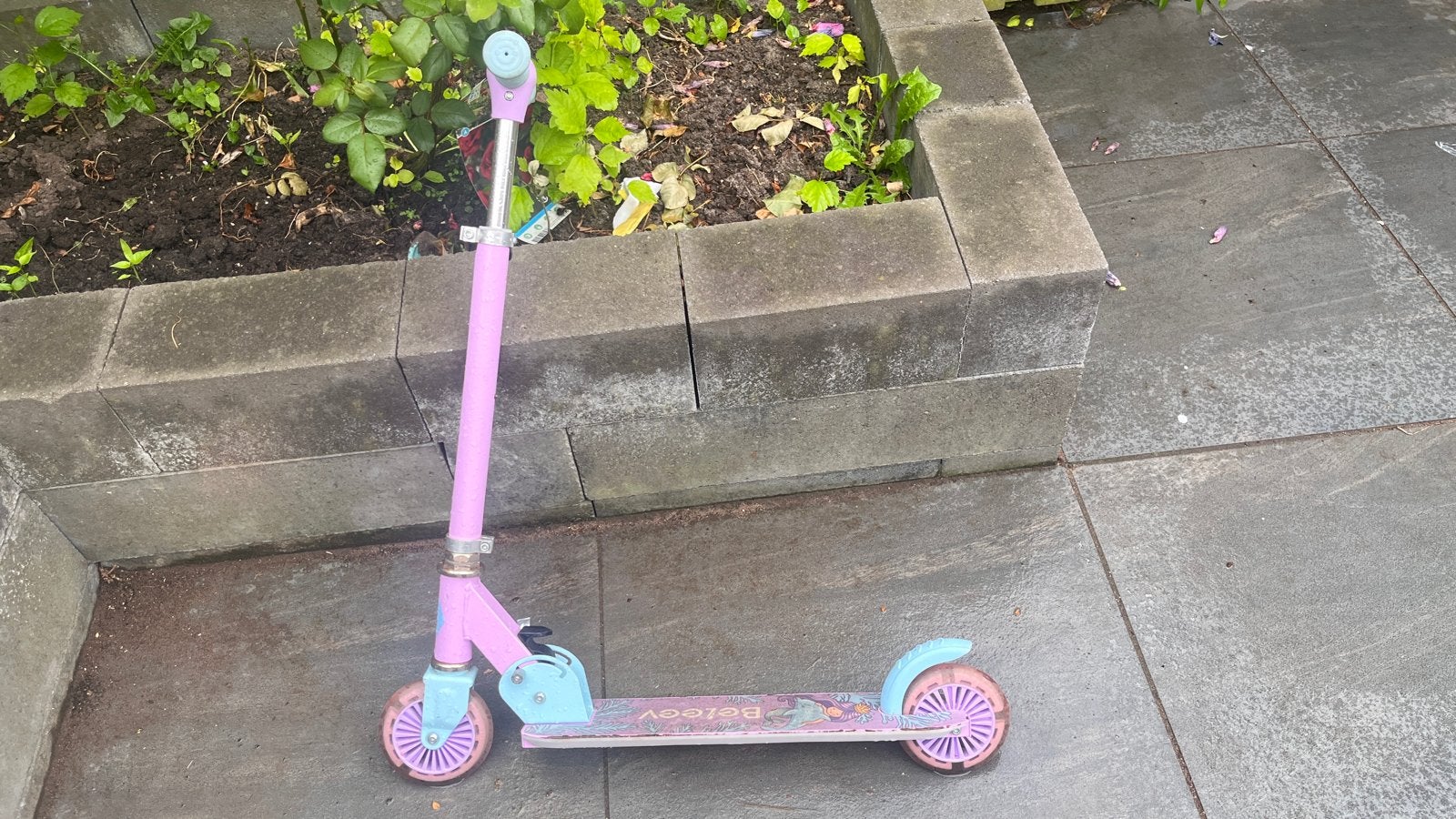 Roze Beleev kinderstep - Gebruikt, Ophalen, Gebruikt, Gewone step