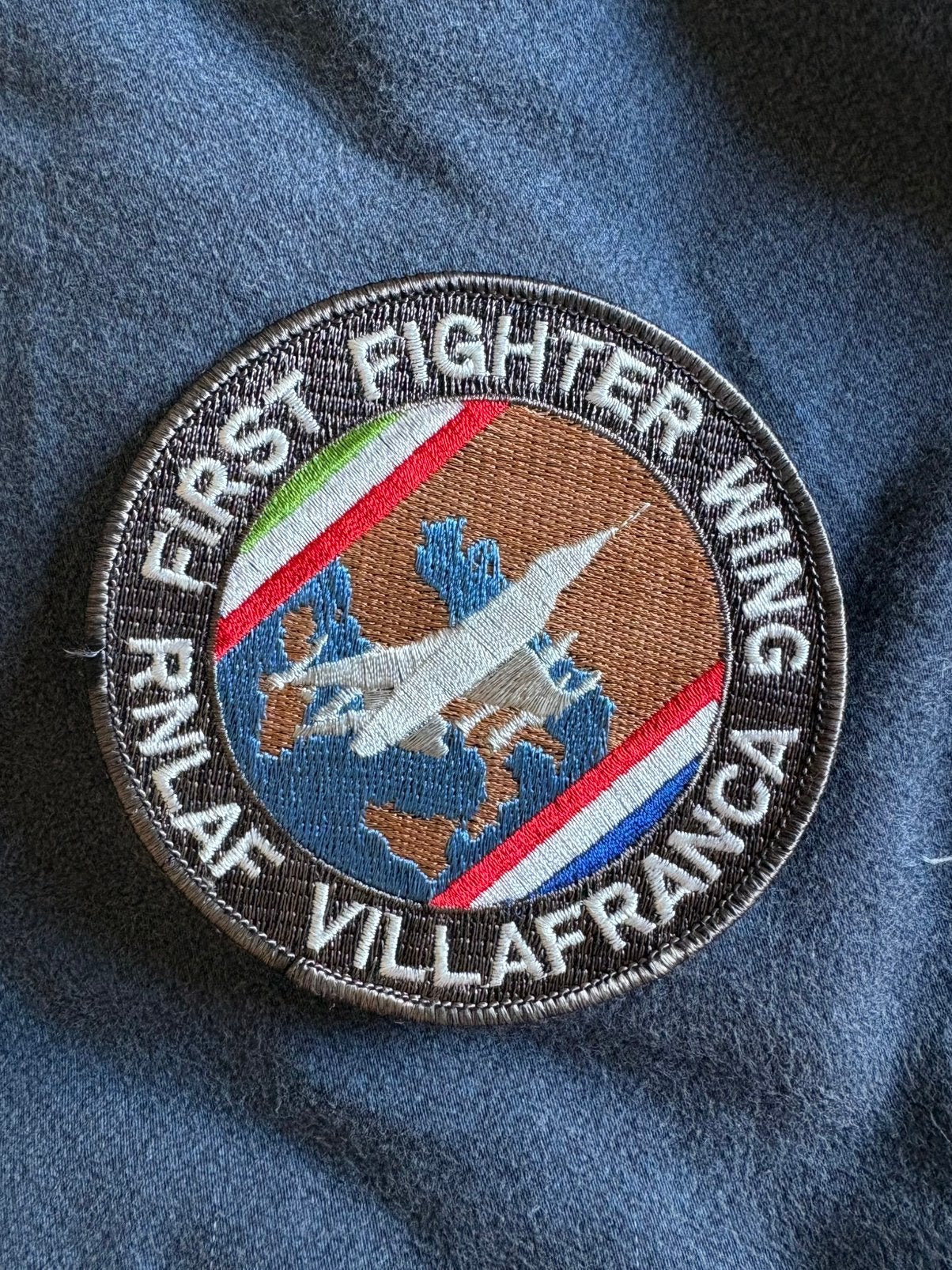 First Fighter Wing patch, Verzamelen, Ophalen of Verzenden, Gebruikt, Patch, Badge of Embleem