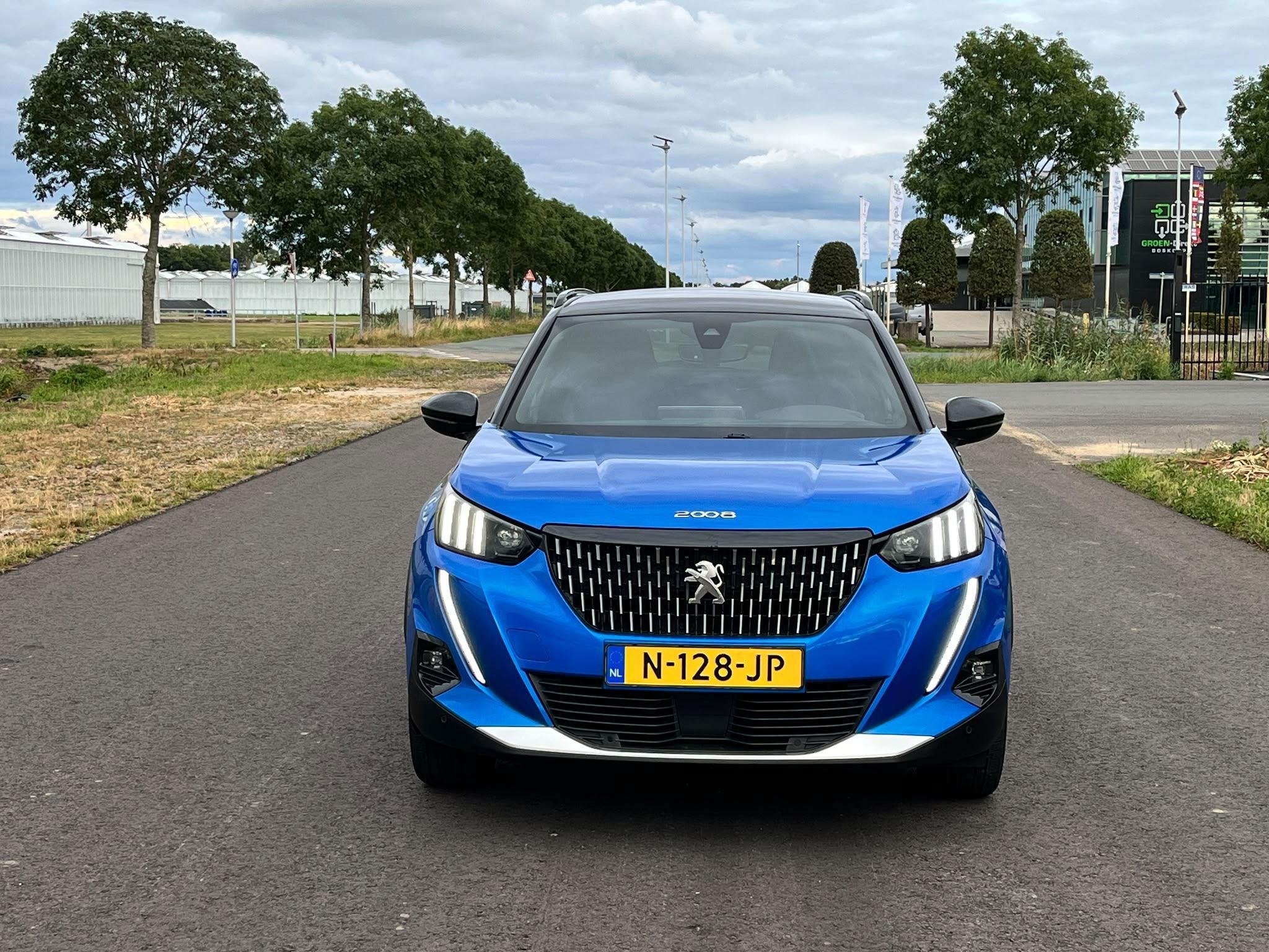 Peugeot 2008 1.2 PureTech GT Clima, cruise, pdc, camera, bli, Gebruikt, Euro 6, Blauw, Alcantara