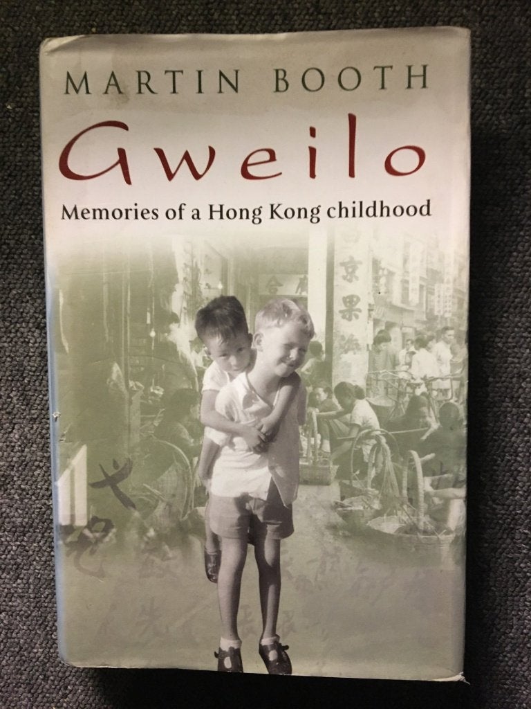 Gweilo ; door Martin Booth #HongKong, Gelezen, Kunst en Cultuur, Martin Booth, Ophalen of Verzenden