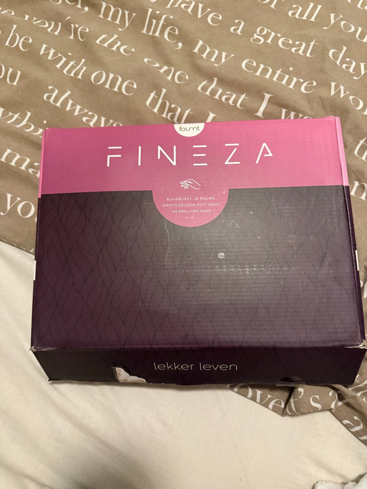 Fineza 5-in-1 Haarstyler - Föhnborstel, Krultang, Stijltang, Verzenden, Zo goed als nieuw, Haarverzorging