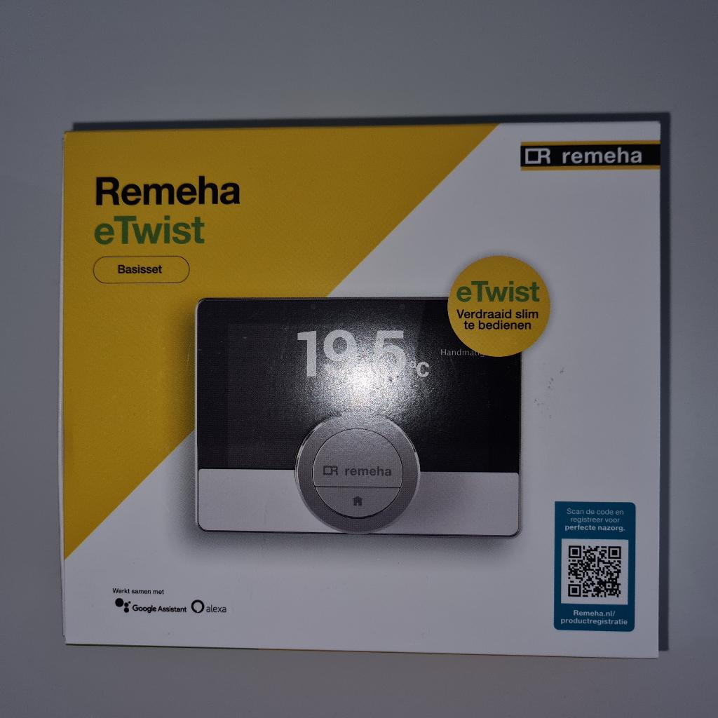 Remeha eTwist Slimme Thermostaat – NIEUW IN DOOS (Gesealed), Ophalen of Verzenden, Slimme thermostaat, Nieuw