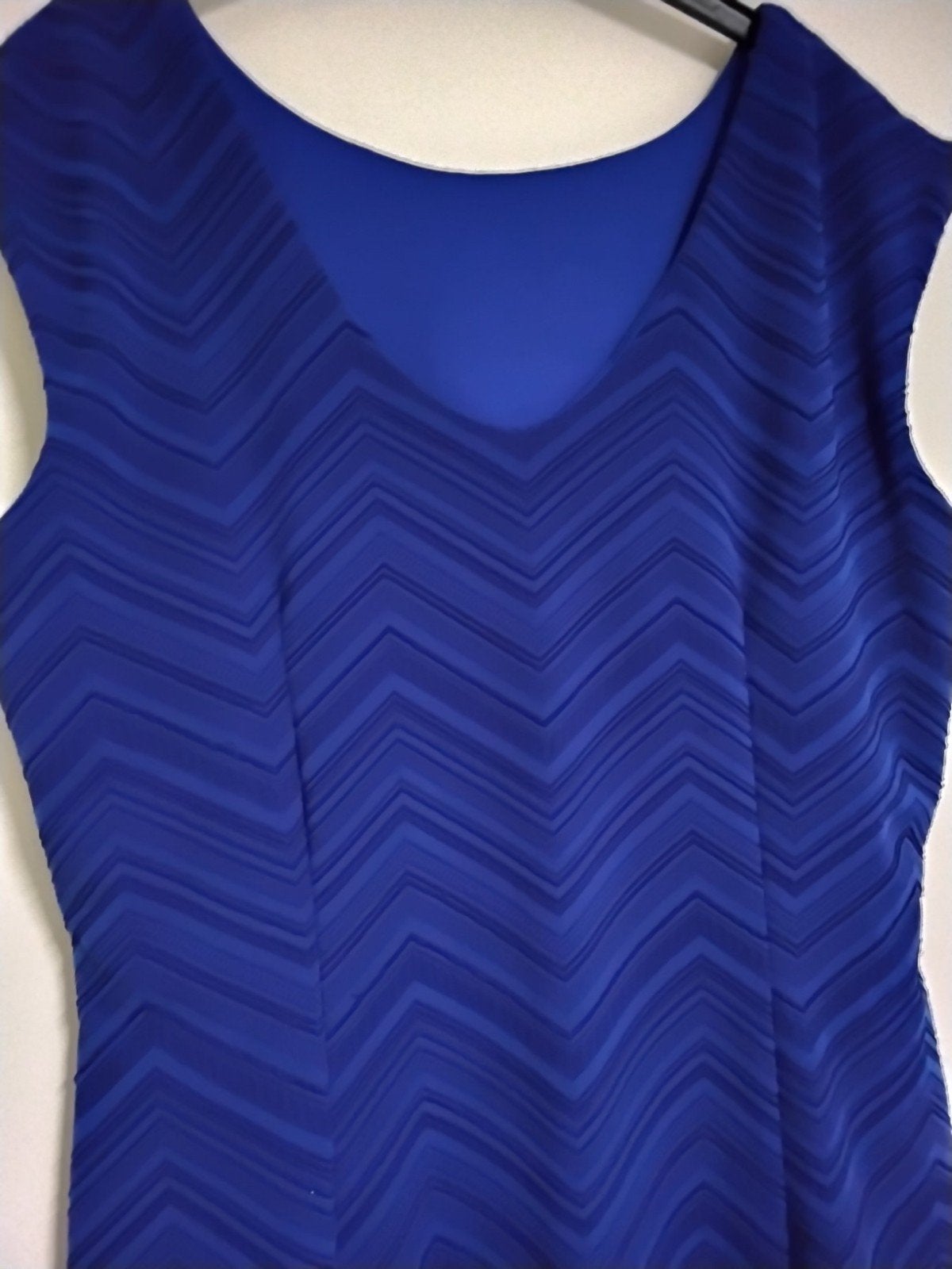 Cobalt blauwe jurk  mt 42, Blauw, Maat 42/44 (L), Ophalen of Verzenden, Zo goed als nieuw