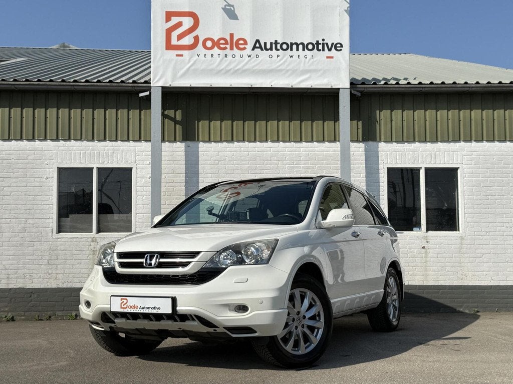 Honda CR-V 2.0i Executive 4WD Aut/ Carplay / Pano / Facelift, Auto's, Honda, Euro 5, Gebruikt, Zwart, 4 cilinders