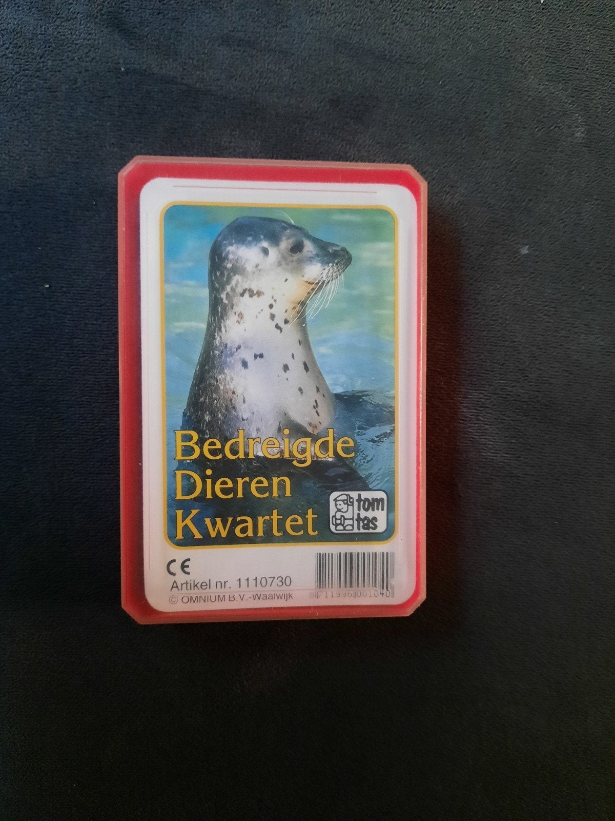 Bedreigde dierenkwartet, Verzamelen, Ophalen of Verzenden, Speelkaart(en)