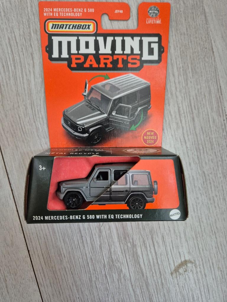 matchbox moving parts mercedess-benz g580 with eq, Ophalen of Verzenden, Nieuw, Auto