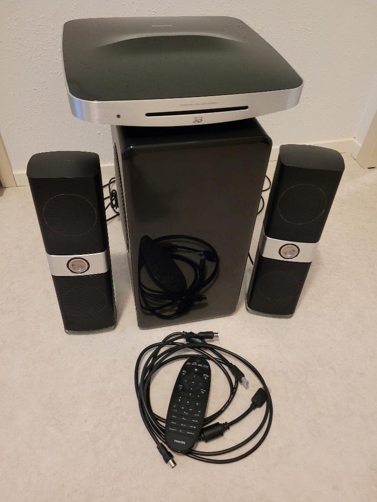 Homecinema set philips HTS 9221, Ophalen, Philips, 2.1-systeem, Blu-ray-speler