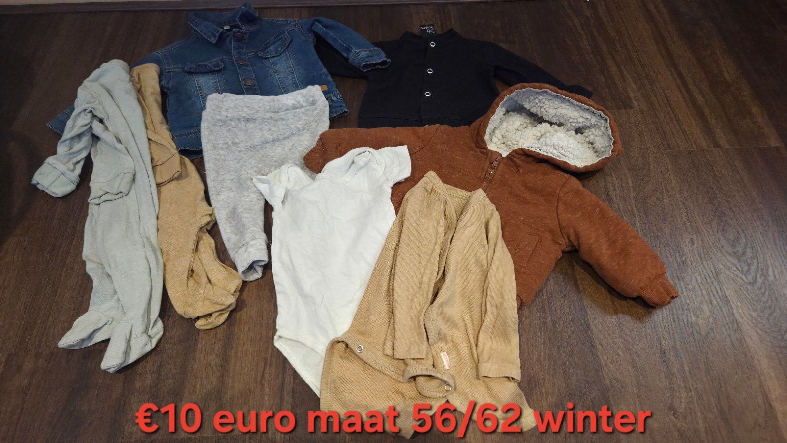Babykleding pakket maat 56/62 winter, Ophalen of Verzenden, Gebruikt, Maat 56