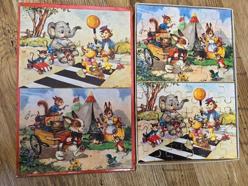 Oude Kinderpuzzel, Ophalen of Verzenden