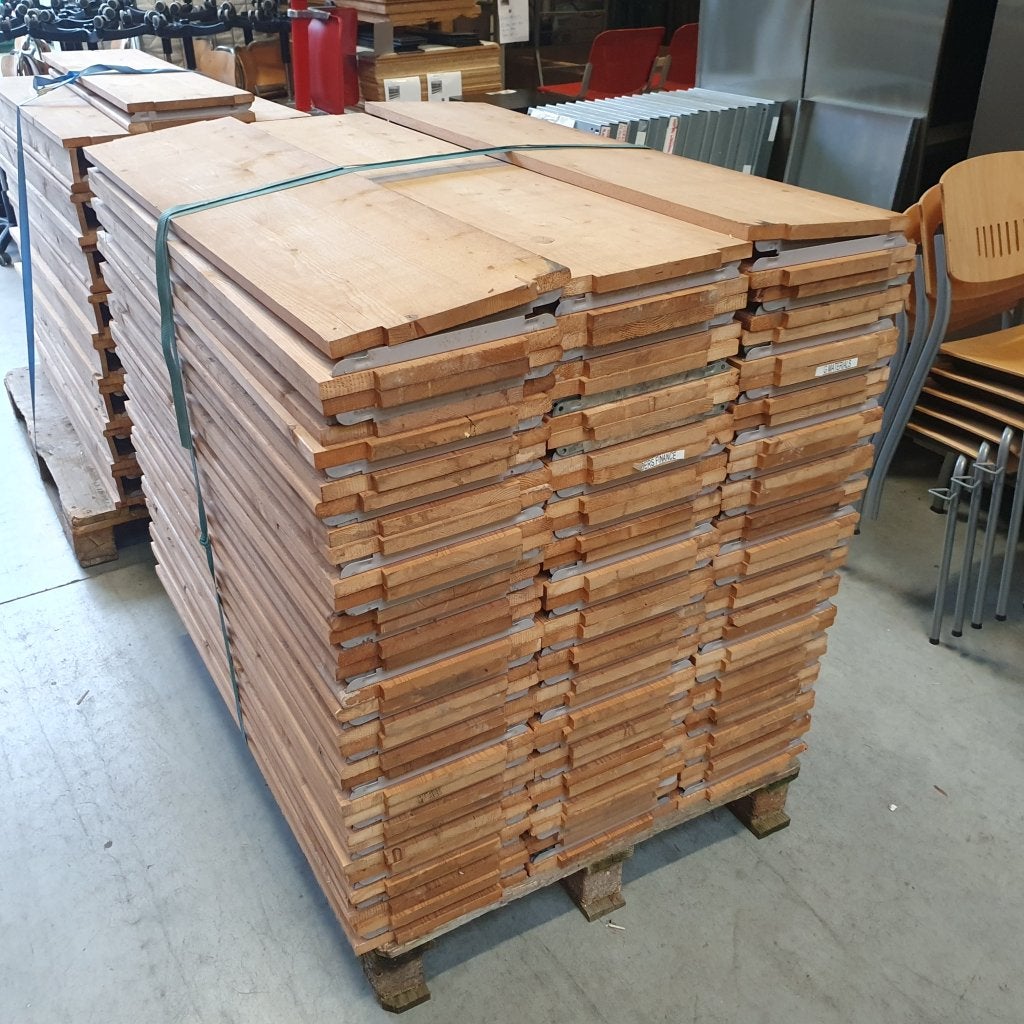 Bruynzeel Archos massief vurenhouten schappen / planken / l, Niet ingevuld, Gebruikt, Niet ingevuld, Niet ingevuld