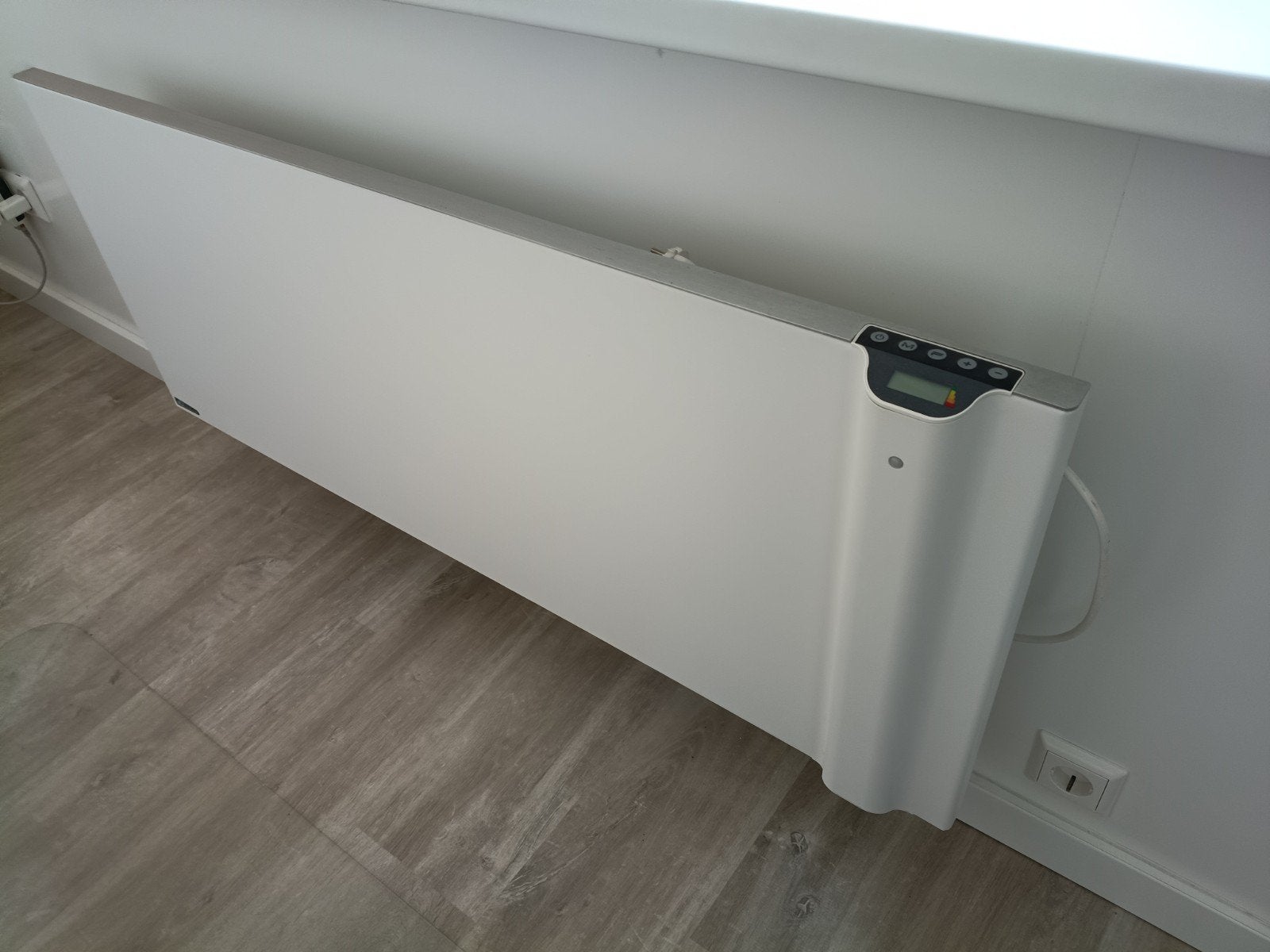 Klima 20 Elektrische Convectorkachel - Wit, Ophalen, 30 tot 80 cm, Overige typen, 150 cm of meer