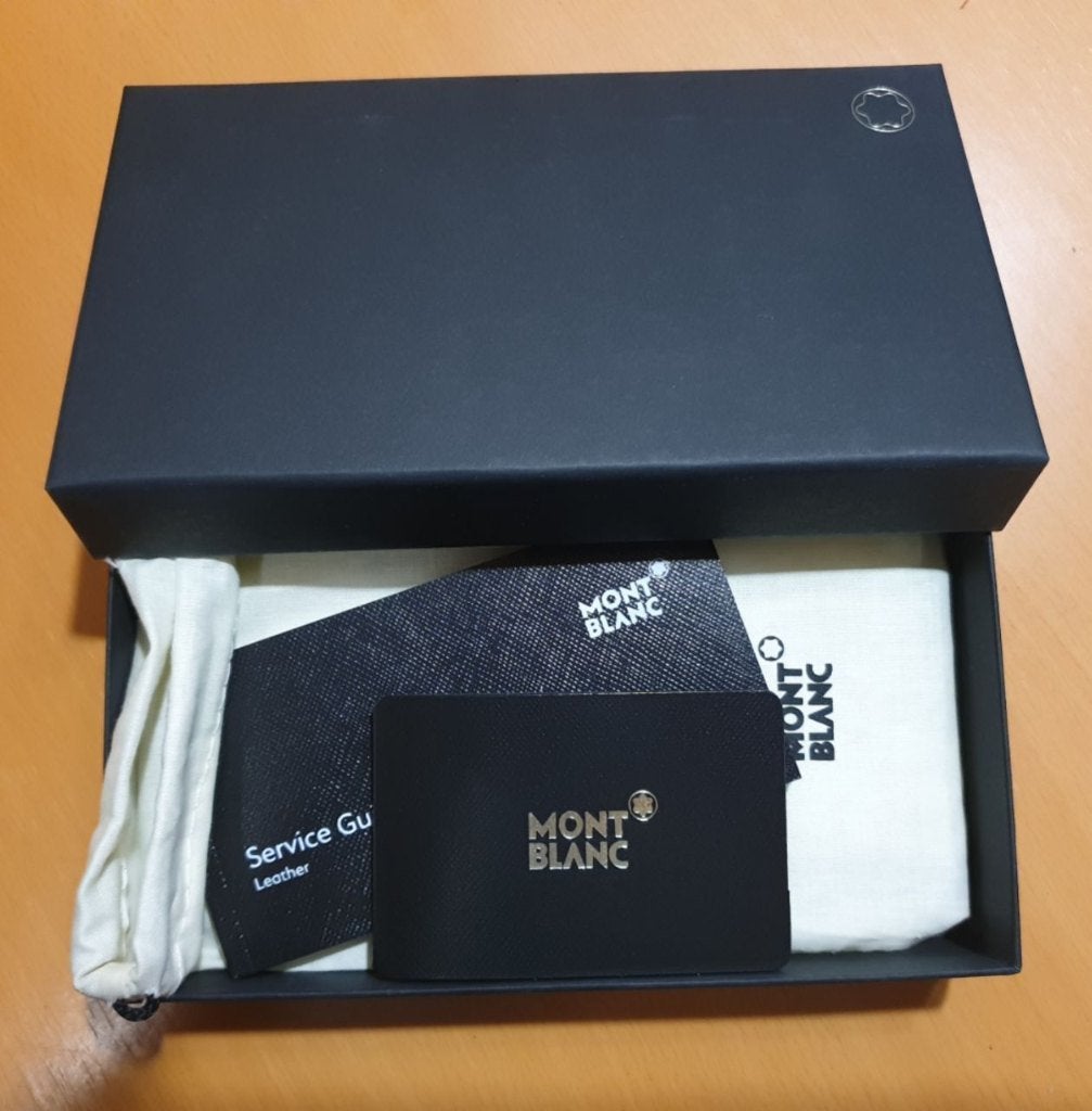 Montblanc hoesje Samsung Galaxy Note9, Ophalen of Verzenden, Nieuw, Overige modellen, Frontje of Cover