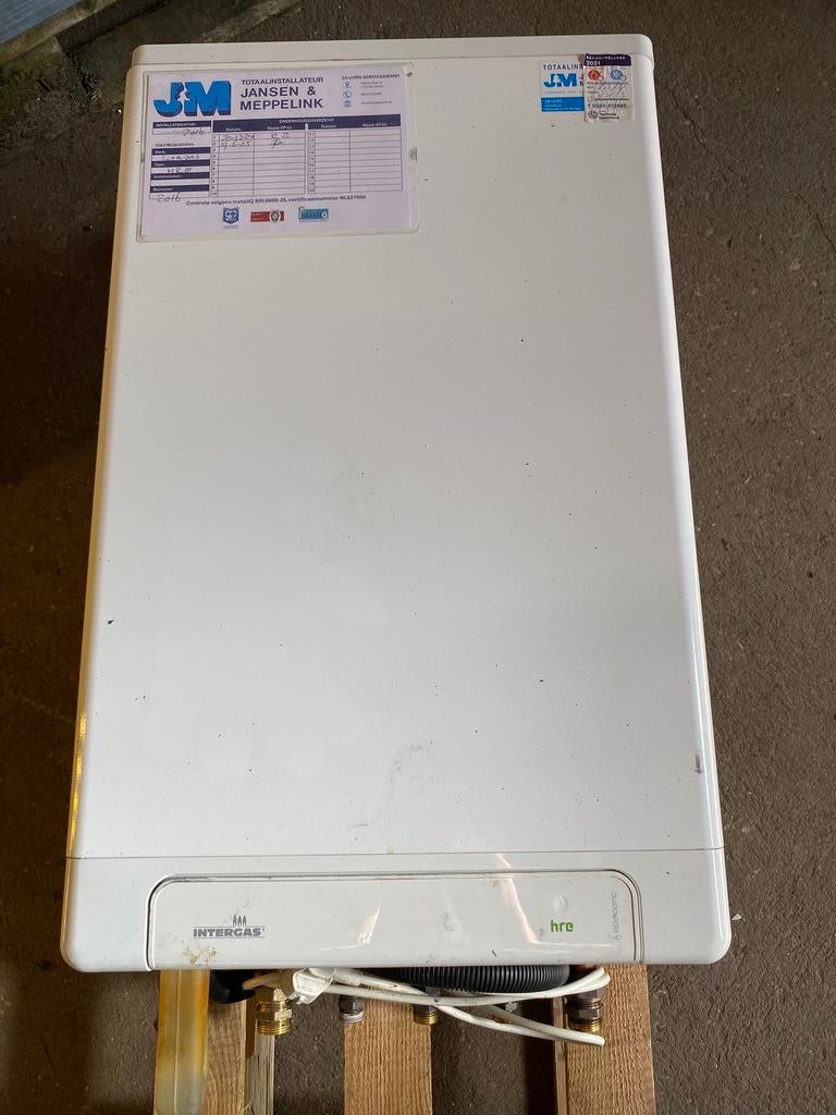 Intergas KombiKompakt HRE 36/30 C A+ uit 2016, Ophalen