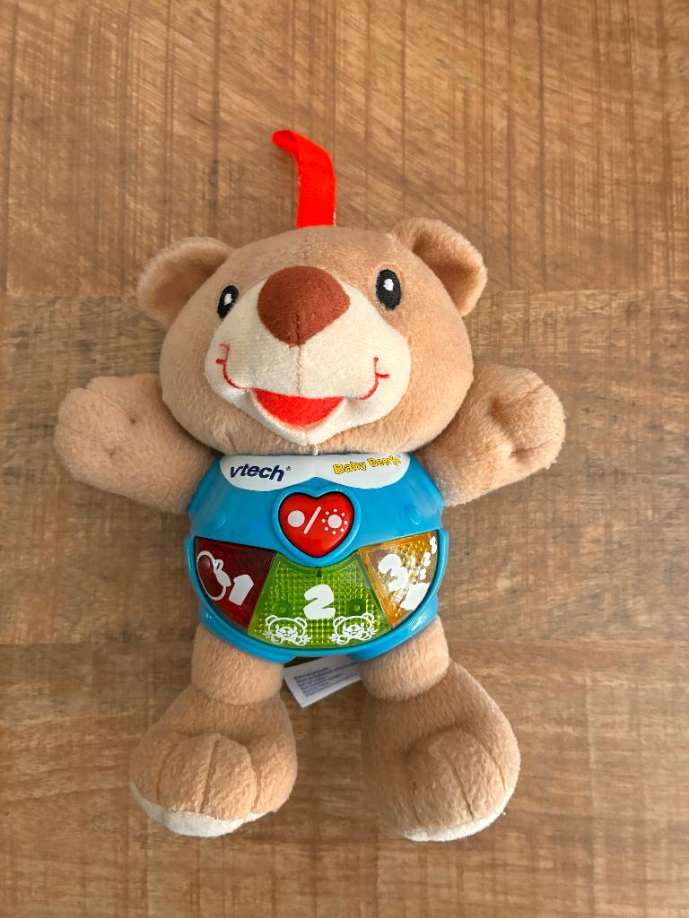 Vtech Baby Beertje met licht en geluid in PRIMA staat., Ophalen of Verzenden, Gebruikt, 6 maanden tot 2 jaar