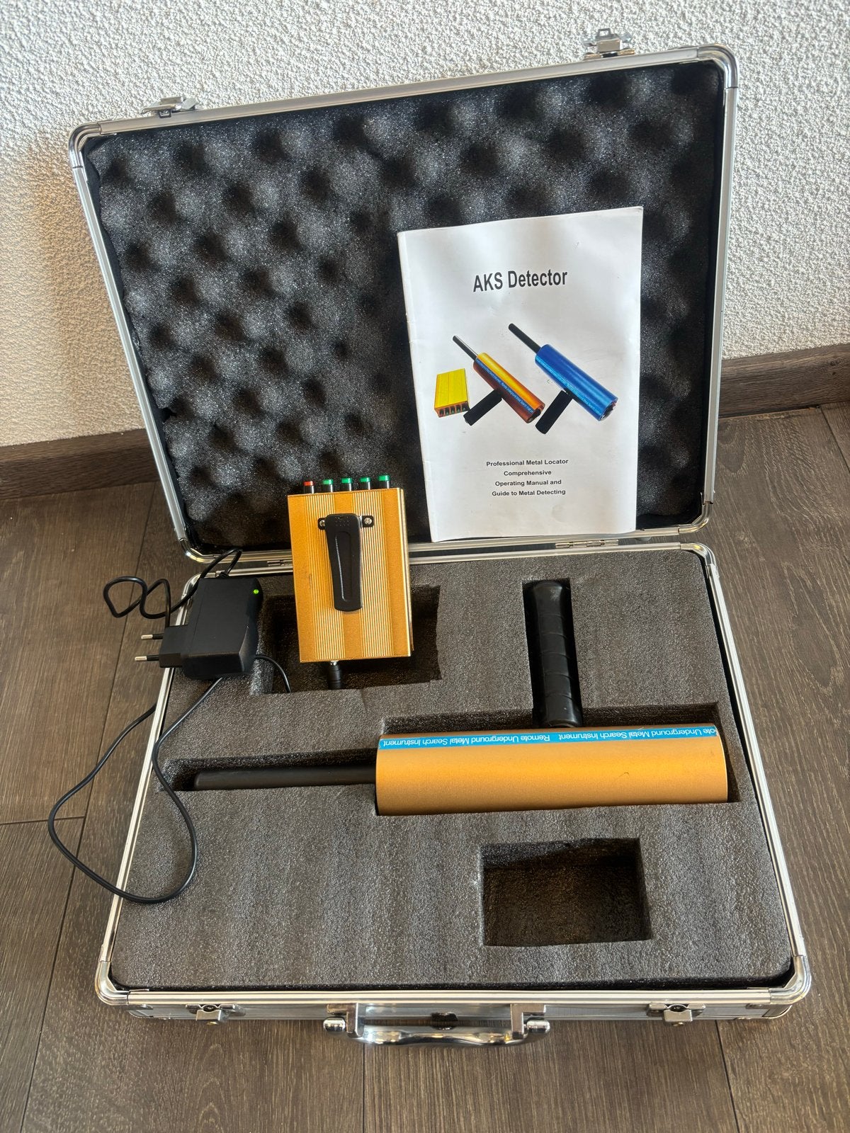 AKS Detector Professionele Metaaldetector Goudzoeker, Overige merken, Meer dan 30 cm, Ophalen of Verzenden, Zo goed als nieuw