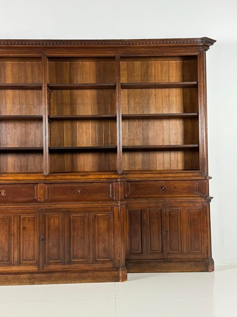 Bibliotheekkast boekenkast eiken 365cm, Ophalen