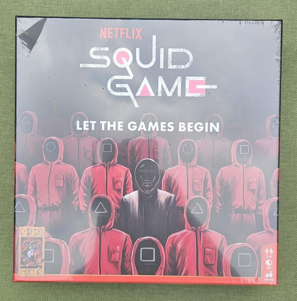 Squid game spel 999 games, Vijf spelers of meer, Ophalen, Nieuw, 999 games.