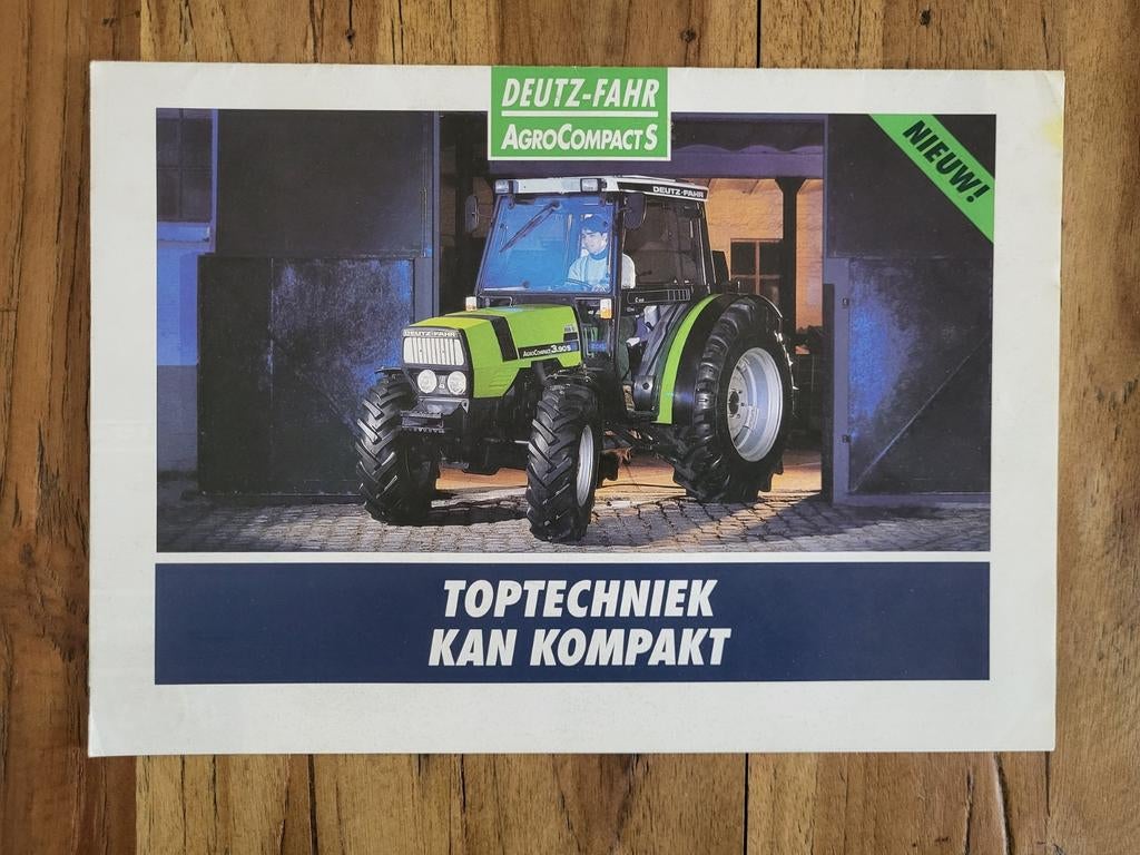 tractor folder Deutz-Fahr AgroCompact S, Ophalen of Verzenden