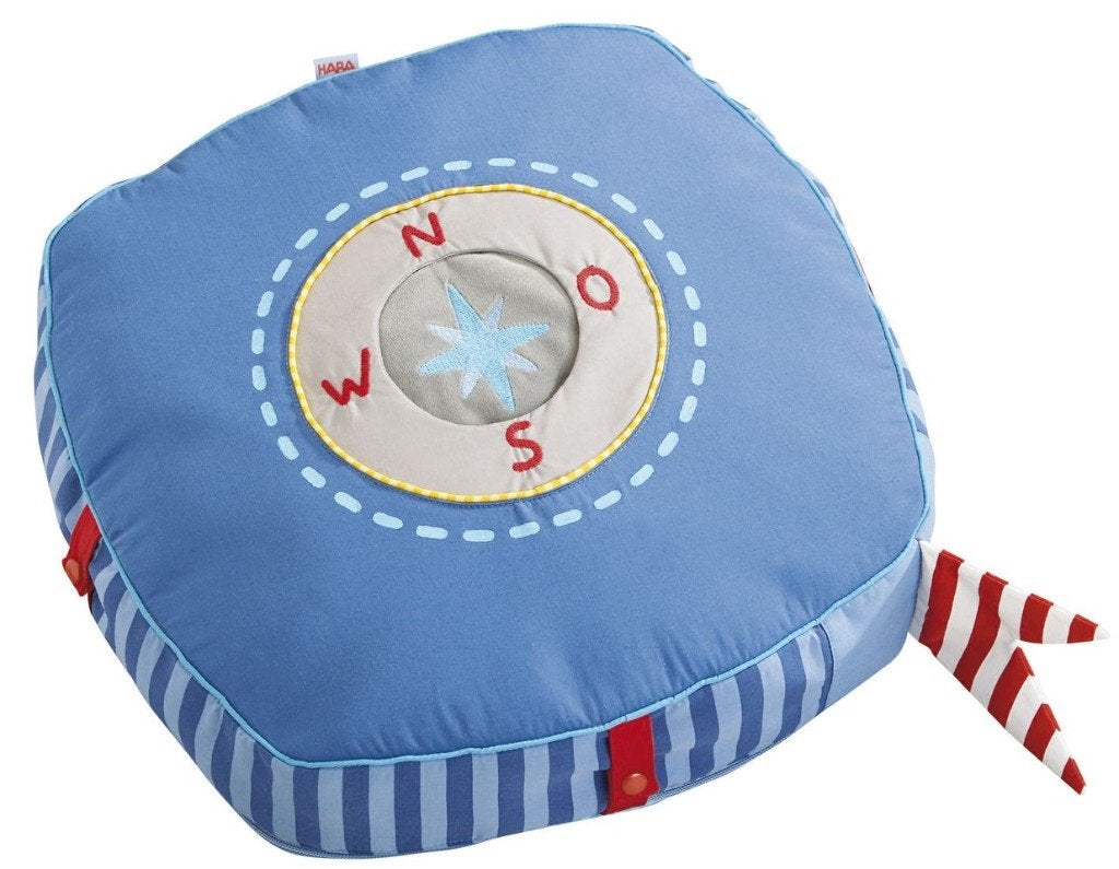 Kussen Kinderkussen Sierkussen Decoratie Piraat Haba, Vierkant, Nieuw, Ophalen of Verzenden, Sierkussen