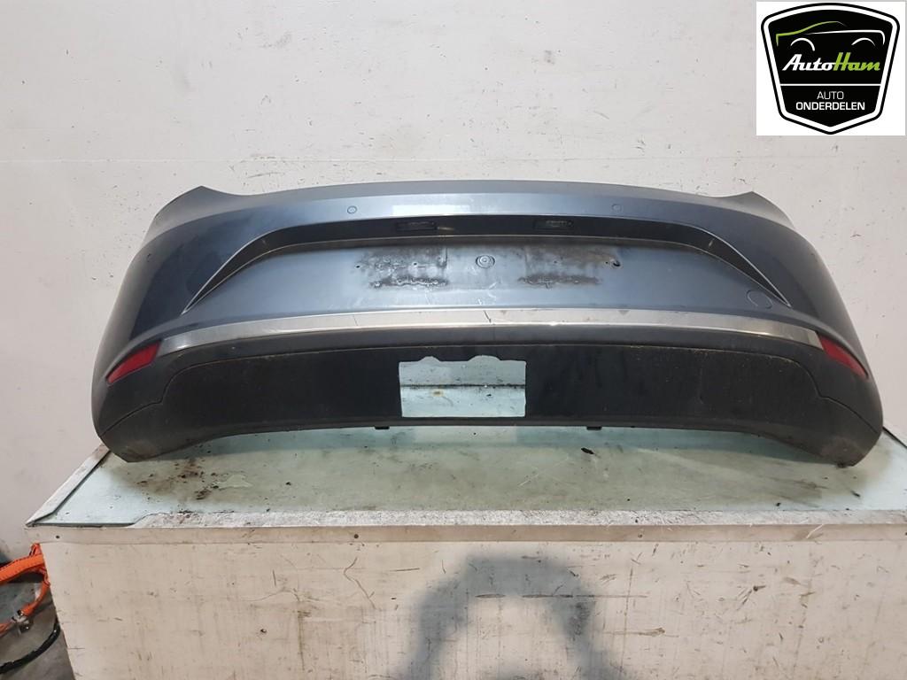 Bumper Achter Seat Leon (5FB) (2013-09/2020-08) 5F0807421A, Service@seat.de, Seat, Seat Deutschland GmbH, Gebruikt