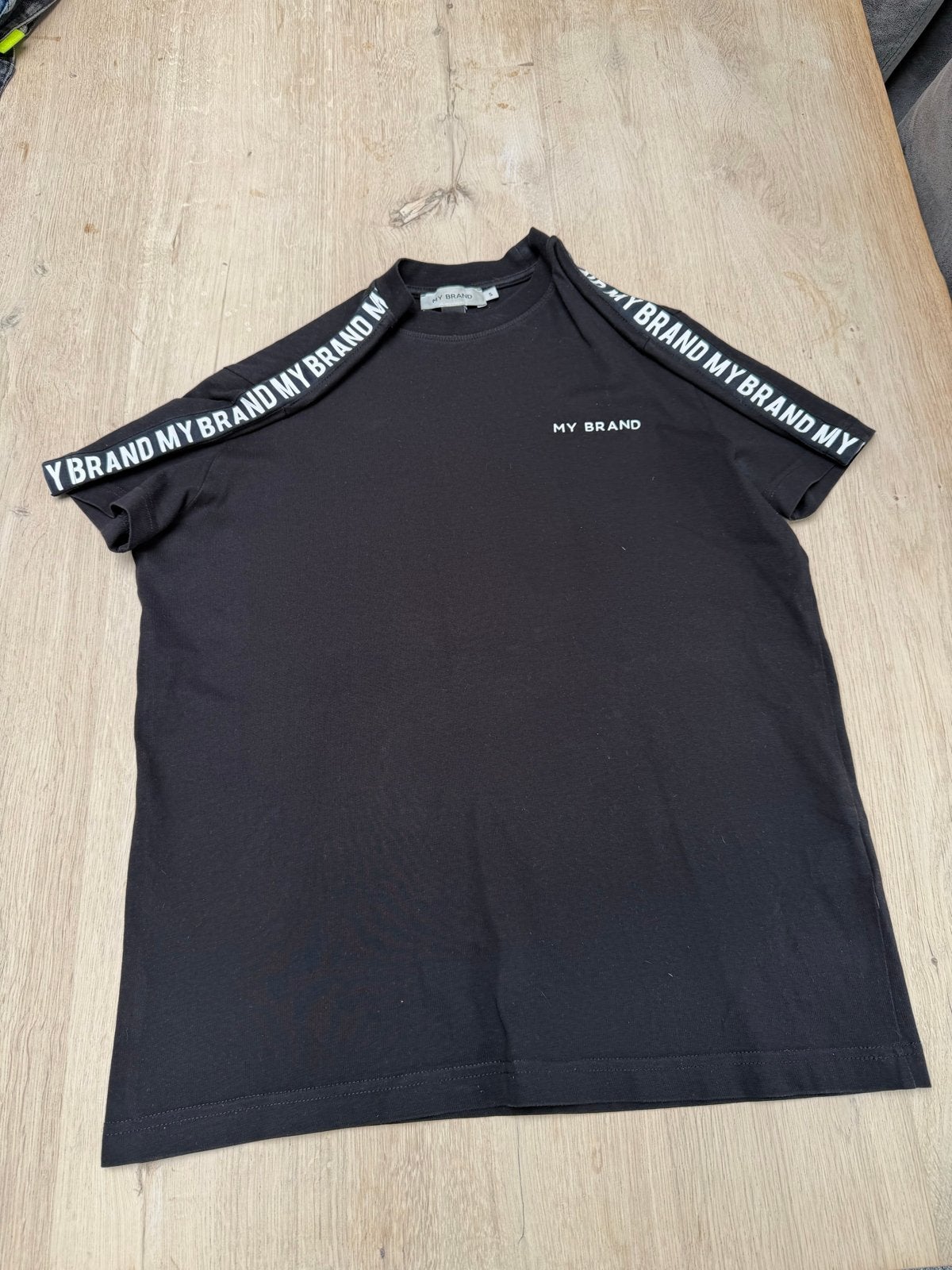 My Brand T-shirt Zwart Maat S, Ophalen of Verzenden, Gedragen, Maat 46 (S) of kleiner, Zwart