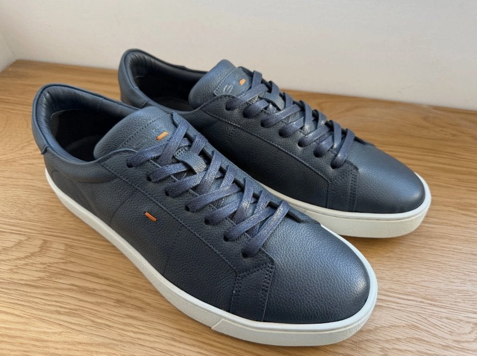 Santoni Sneakers. Maat 43, Blauw, Nieuw, Ophalen of Verzenden, Sneakers of Gympen