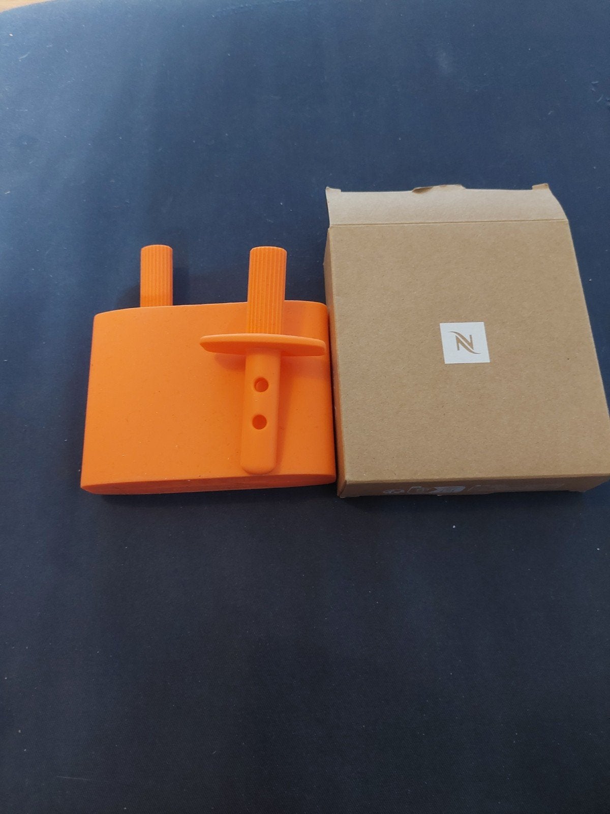 Nespresso ijsvormpjes voor koffie - Oranje, Ophalen of Verzenden