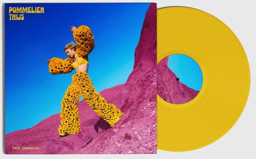Vinyl LP Pommelien Thijs Per Ongeluk GEEL Vinyl NIEUW Meau, LP, Limited edition, Ophalen of Verzenden, Pop
