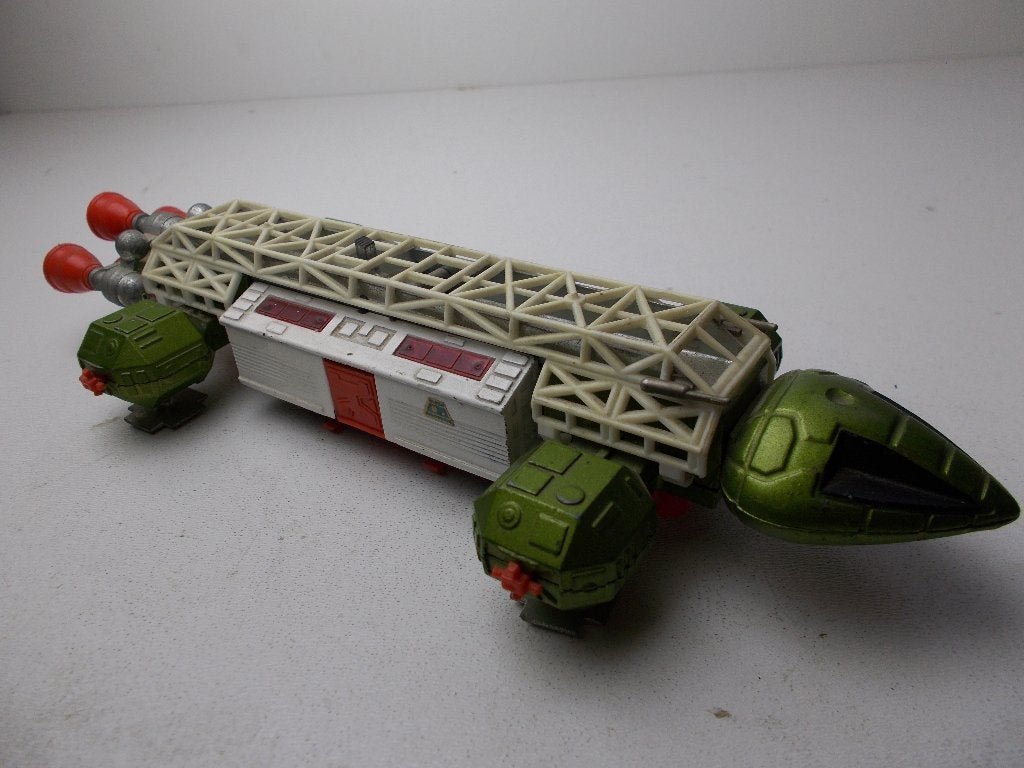 1975 Dinky Toys 359 EAGLE TRANSPORTER TV serie: "SPACE 1991", Ophalen of Verzenden, Zo goed als nieuw, Overige typen, Dinky Toys