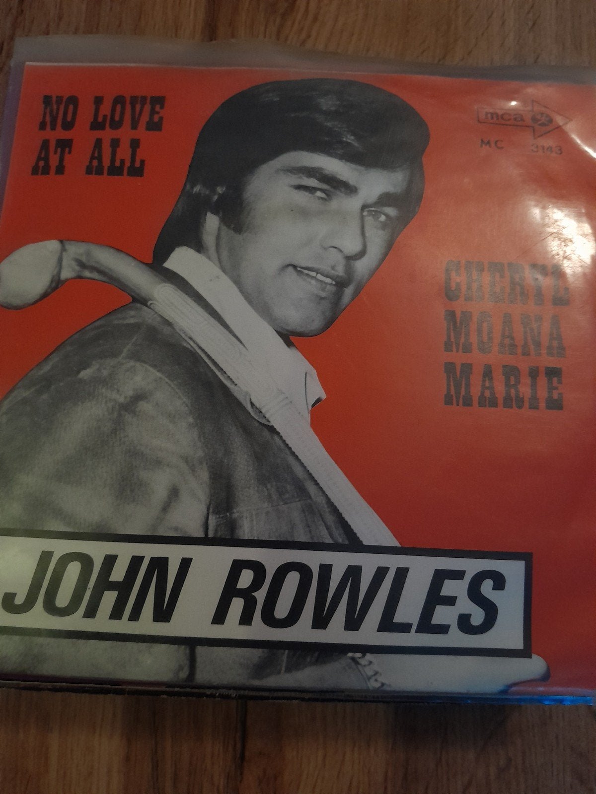 John rowles 7inch no love at all, Cd's en Dvd's, Ophalen of Verzenden, Zo goed als nieuw, Pop