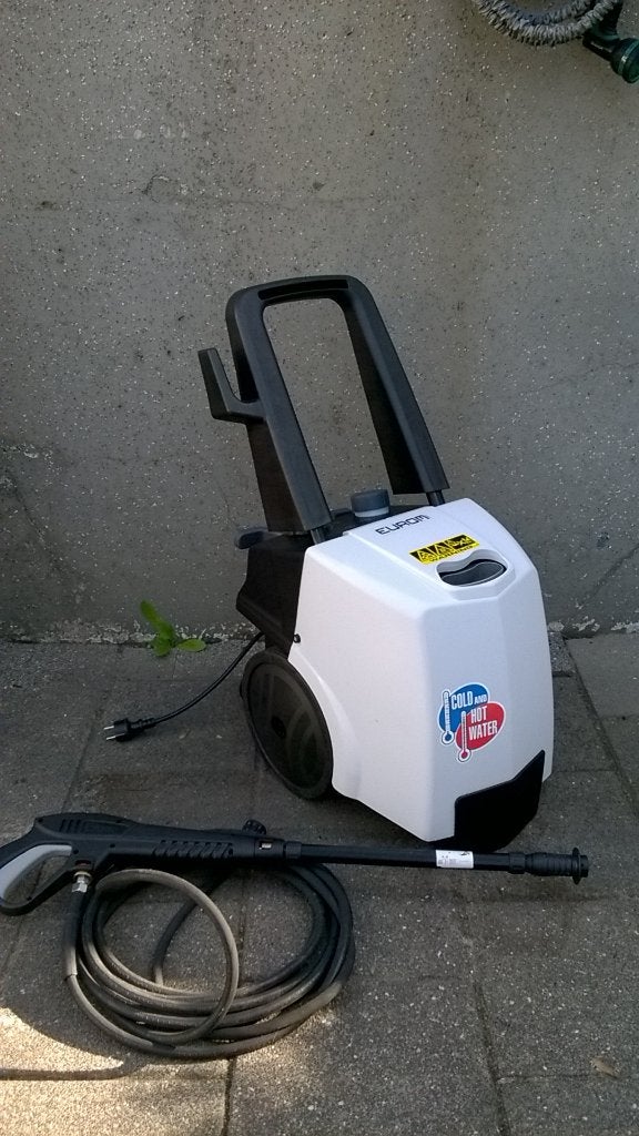 showmodel EUROM Force HWC 2300 Heetwater Hogedrukreiniger, Ophalen, Zo goed als nieuw, Benzine, Eurom Force