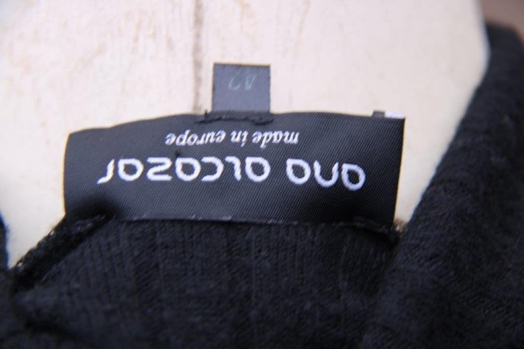 Jurk zwart/ bruin Ana Alcazar mt 42 Vaste prijs, Kleding | Dames, Jurken, Zwart, Maat 42/44 (L), Ophalen of Verzenden, Zo goed als nieuw